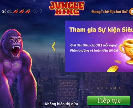 Hướng cách dẫn chơi slot Jungle King tại nhà cái Vn88